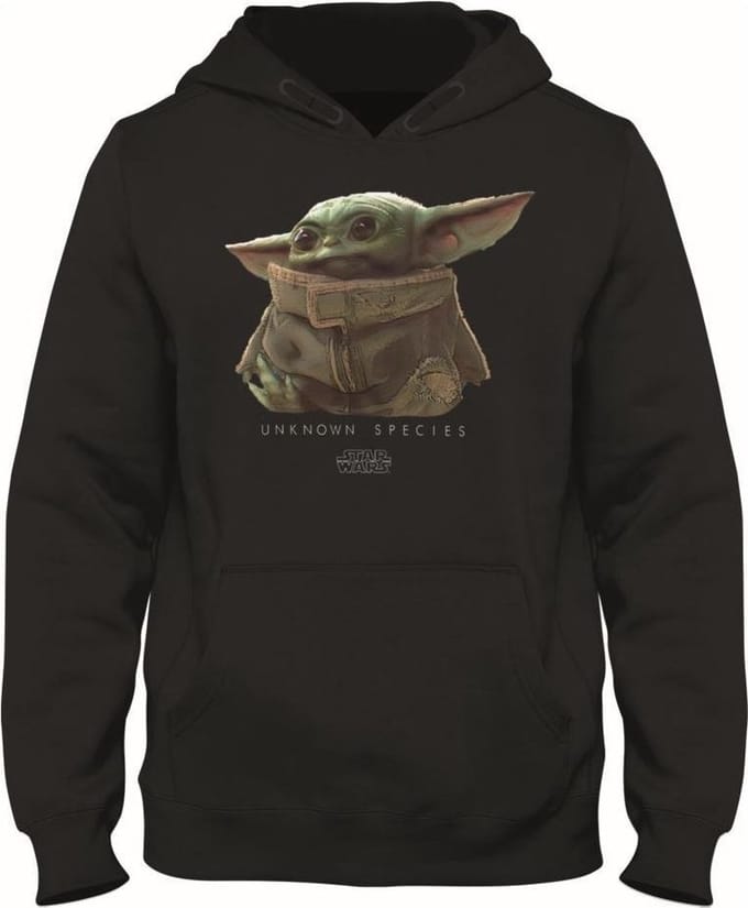 Star Wars The Mandalorian - Zwarte Sweater The Child Unknown Species - 10 jaar