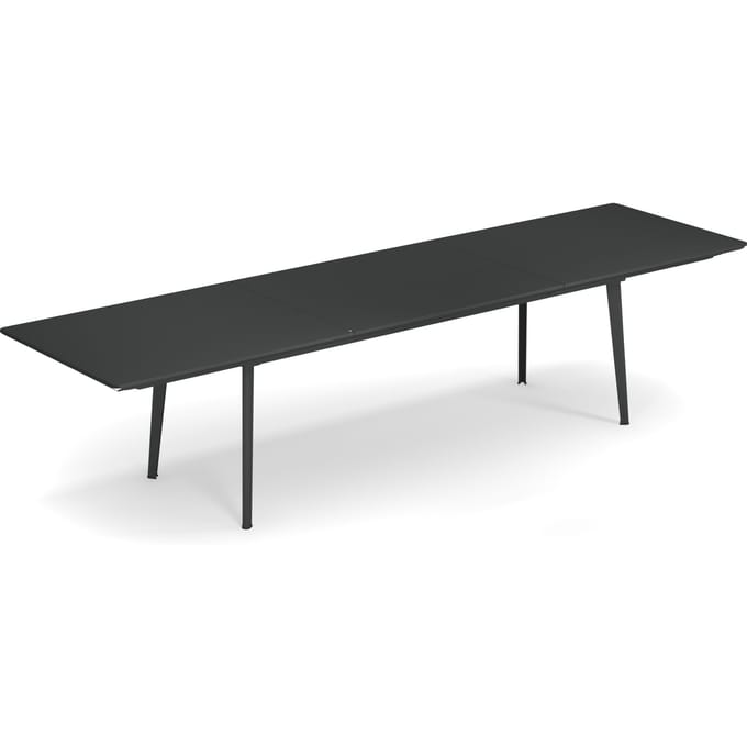 Emu Plus4 Verlengbare tafel - antiekijzer - 220 x 90 cm