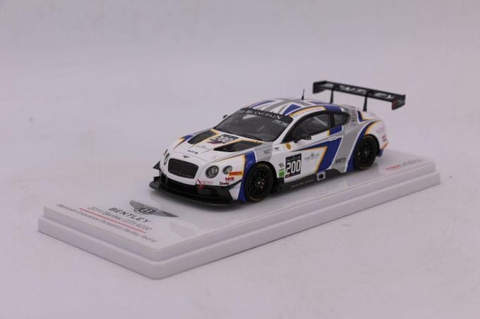 1:43 Diecast Modelcar Bentley GT3 #200 Blancpain Edurance 2014 Truescale Miniatures
