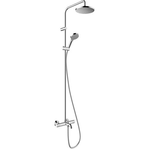 Hansgrohe Vernis Blend shower system 200 1 jet EcoSmart with bath thermostat 26079000