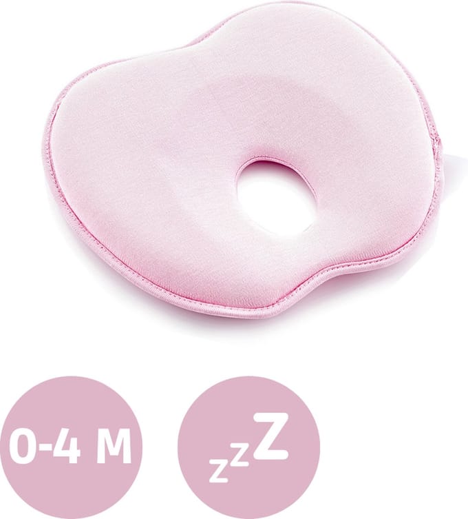 Babyjem Kussen Vlak Hoofd Preventie - Pink