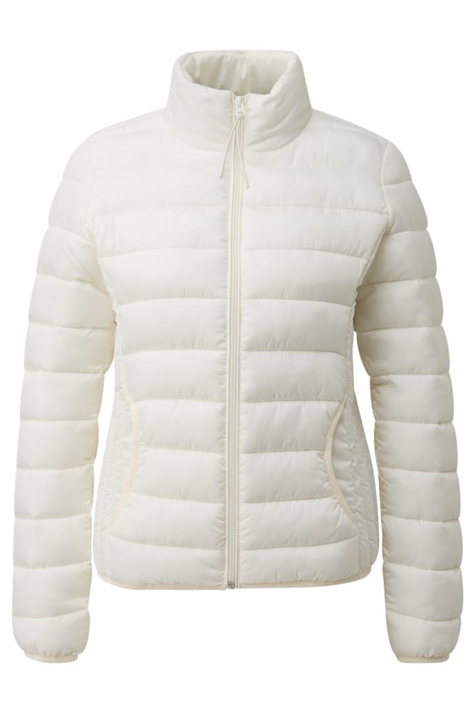 Q/S designed by - Dames jas - Maat XXL - Vrouwen - wit - vulling