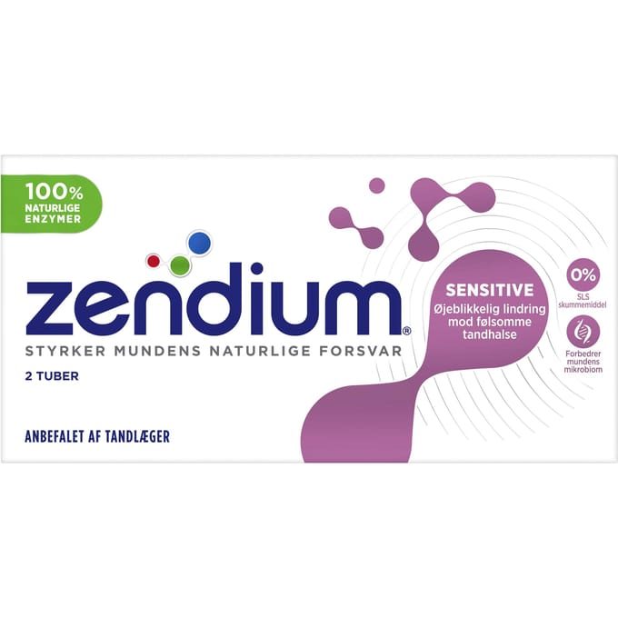 Zendium Gevoelige 2-Pak Tandpasta 2 x 50 ml