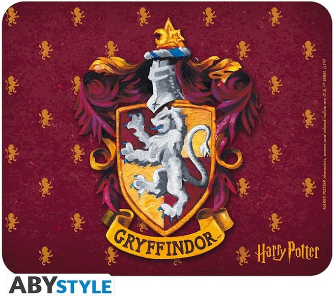 Harry Potter - Flexibel Gaming Muismat - Gryffindor - 23.5 x 19.5 x 0.3 cm