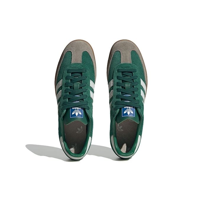 Adidas Samba Sneakers Dames - Groen - Maat 39 1/3 - Leer