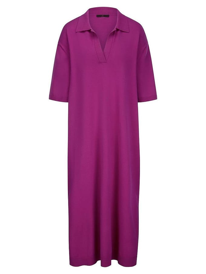 Tricotjurk polokraag Van Emilia Lay pink