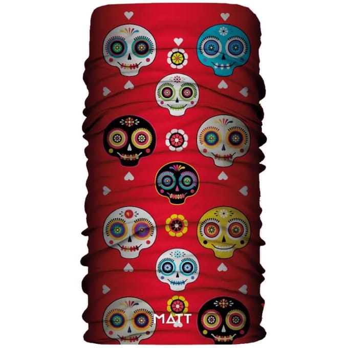 Microfiber Necktube Kind MATT Awesome Skull
