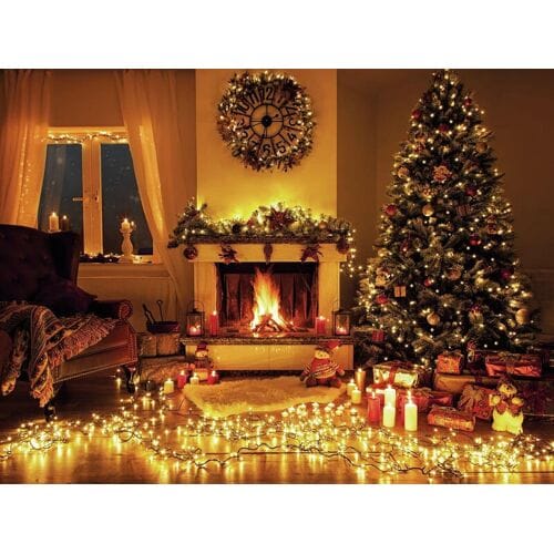 Microcluster Kerstverlichting - 560 led -11m -extra warm wit -Timer -Lichtfuncties -Geheugen -Buiten