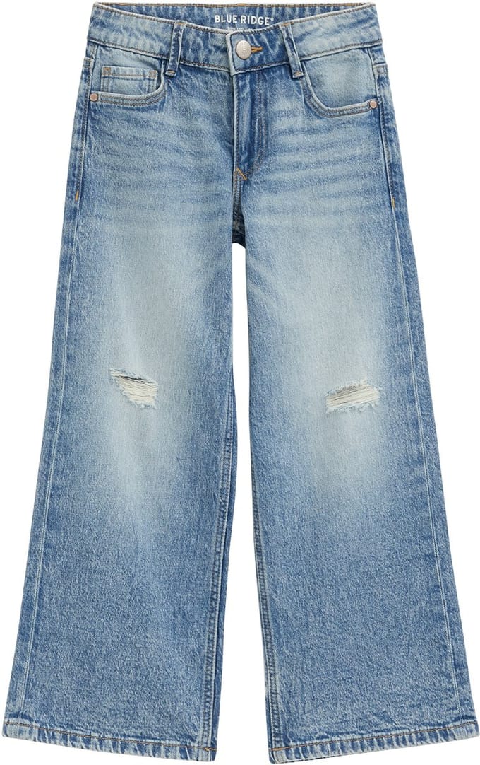 WE Fashion Meisjes wide leg jeans