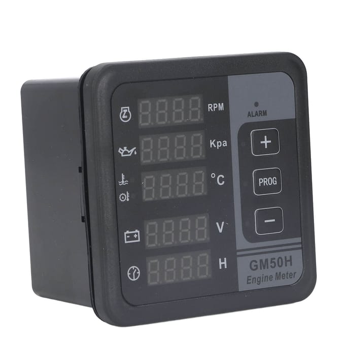 Diesel Generator Set Controller Digitale Genset Motor Meter met Montageonderdelen DC8?36V GM50H