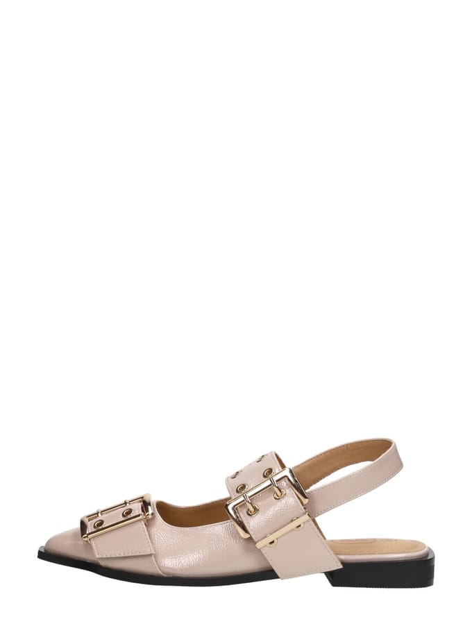 Shoecolate Slingbacks Slingbacks - Taupe - Maat 37