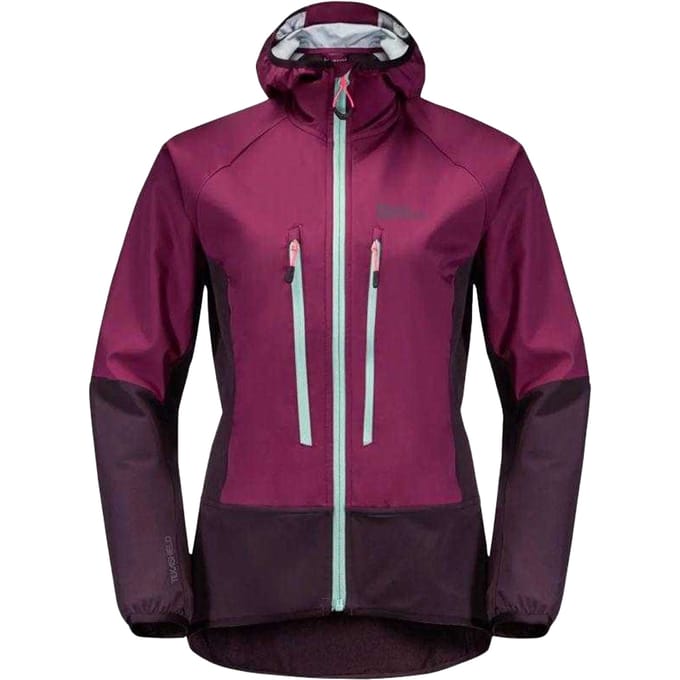 Jack Wolfskin Dames/Dames Alpspitze Jas (Violet)