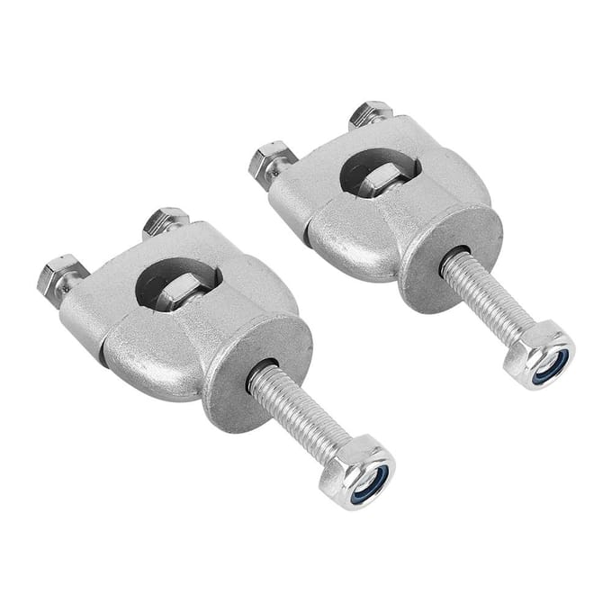 1 Paar 78  22mm Zilver Stuurbevestiging Montage Verhoger Klem Voor ATV Motorfiets white