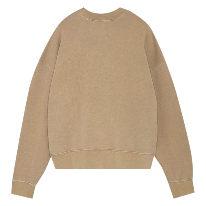 Palm Angels GD gebogen logo beige sweatshirt