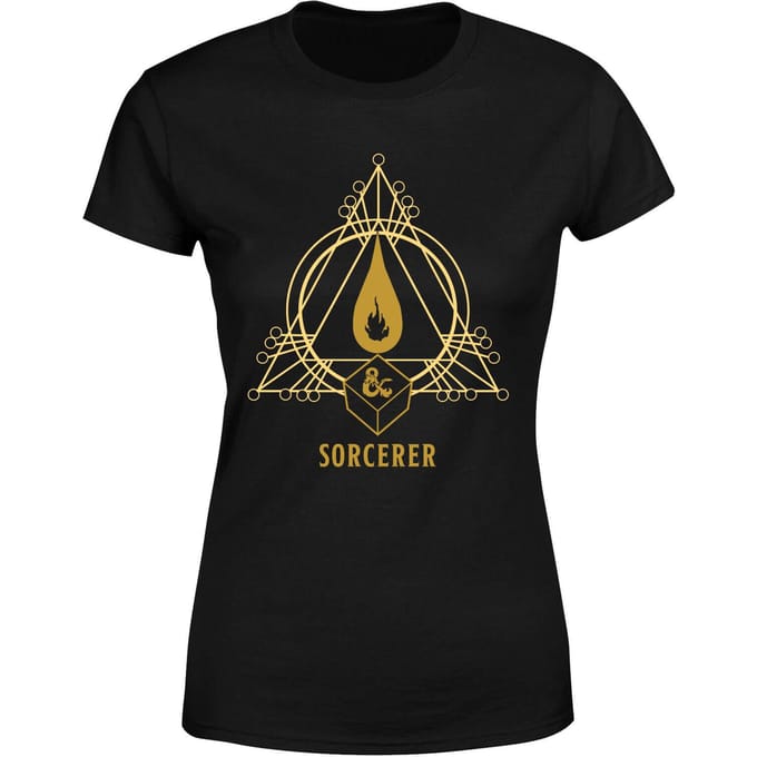 Dungeons & Dragons Sorcerer Women's T-Shirt - Zwart - S