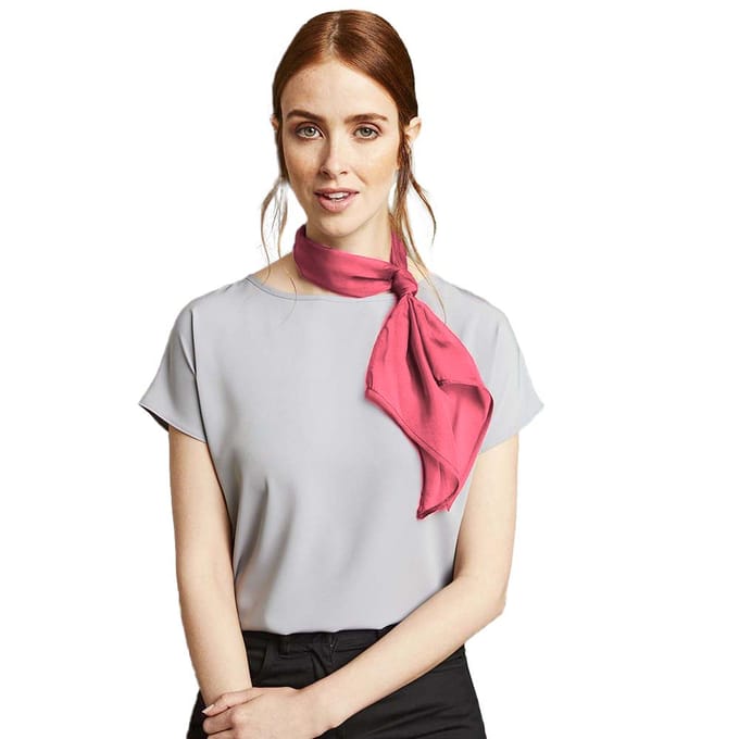 Premier Dames/vrouwenwerk Chiffon Formele Sjaal (Fuchsia)