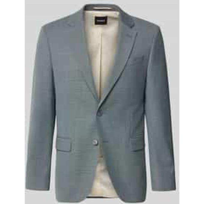 Regular fit colbert van scheerwolmix model 'JASPER'