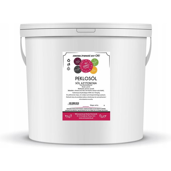 Sel de saumure, Sel pour saumurer 5Kg Seau