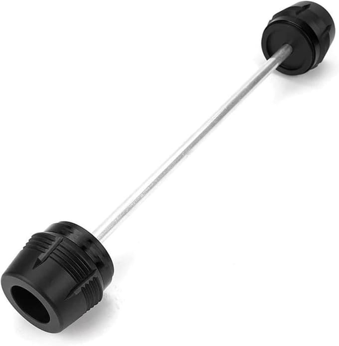 Motorfiets Crash Protector - Vooras Slider - Motor Beschermen - Schokabsorberend Ontwerp - 1 set (2 stuks) - Zwart