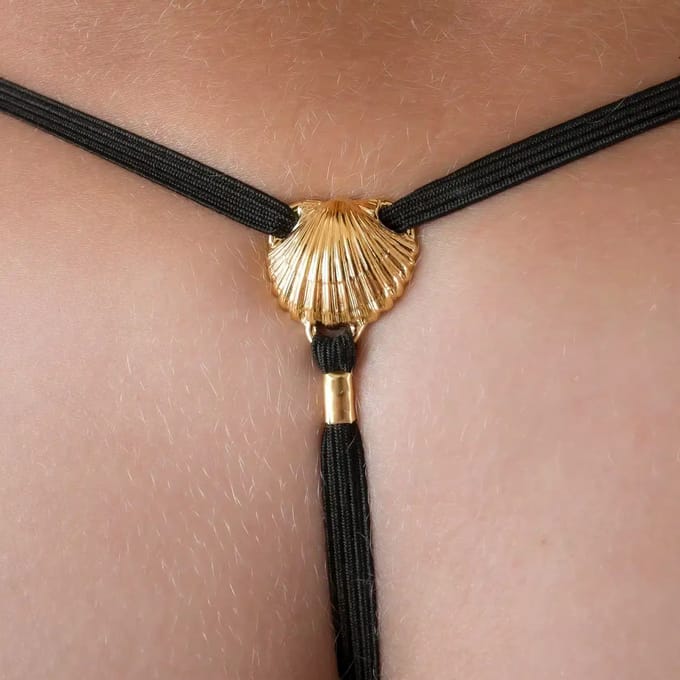 Sylvie Monthulé | G-String en Erotisch Sieraad | Sexual Desire Maat 48