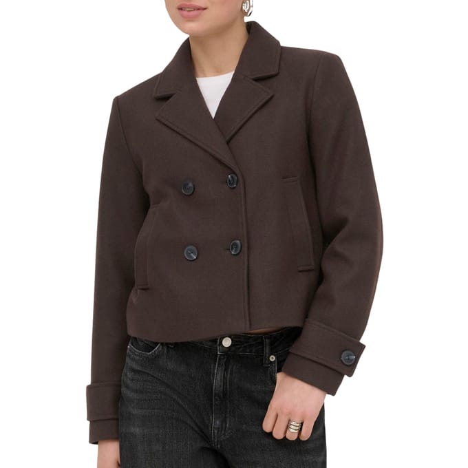 ONLY - ONLFREJA SHORT DB JACKET OTW Dames Jas