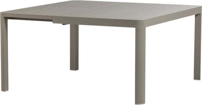 WOOOD Ovara Tuintafel Uitschuifbaar - Aluminium - Zand - 76x150x150