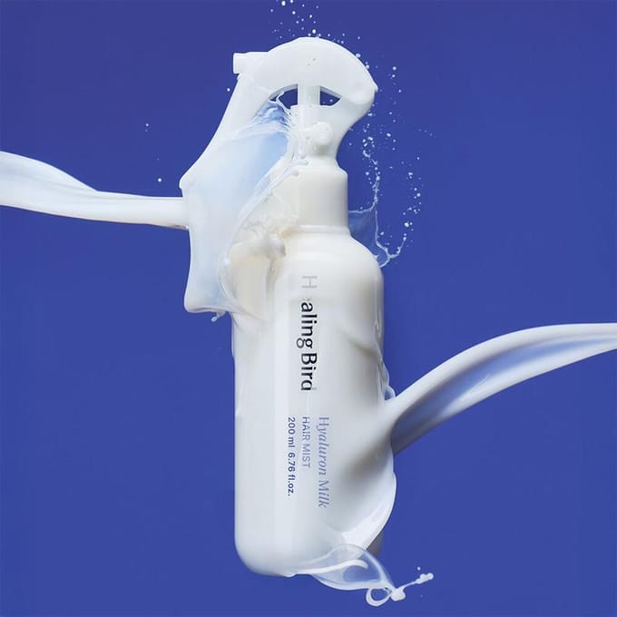 [Healing Bird] Hyaluron Melk Haarnevel 200ml white