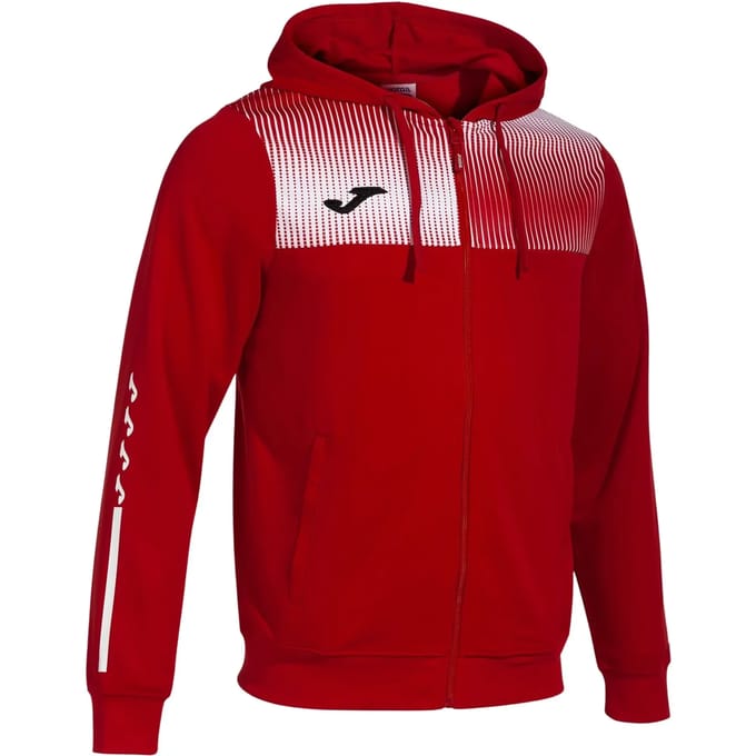 Joma Eco Supernova Sweatshirt Met Rits Rood M Man