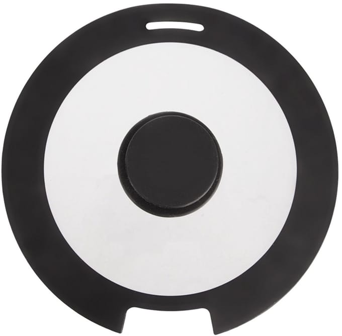 Deksel Glas Silicone 21 cm - Pannendeksel - Pandeksel - Potdeksel
