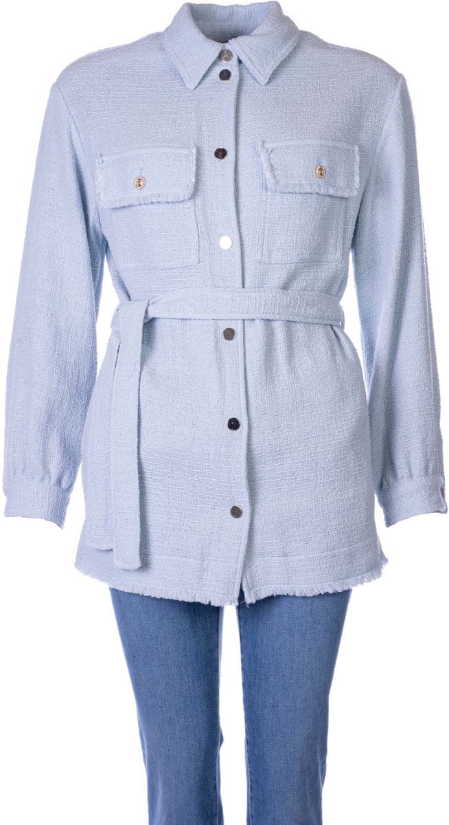 Liu Jo - Vest - Lichtblauw - S (36)