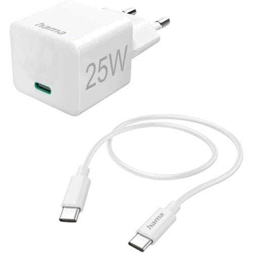 Hama 00201624 oplader voor mobiele apparatuur Mobiele telefoon, Smartphone, Tablet Wit AC Snel opladen Binnen