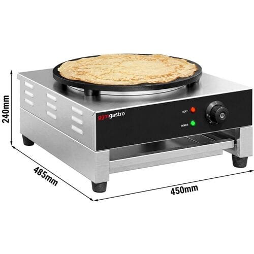 GGM Gastro Crêpes-Gerät - mit 1 Platte - Ø 400mm