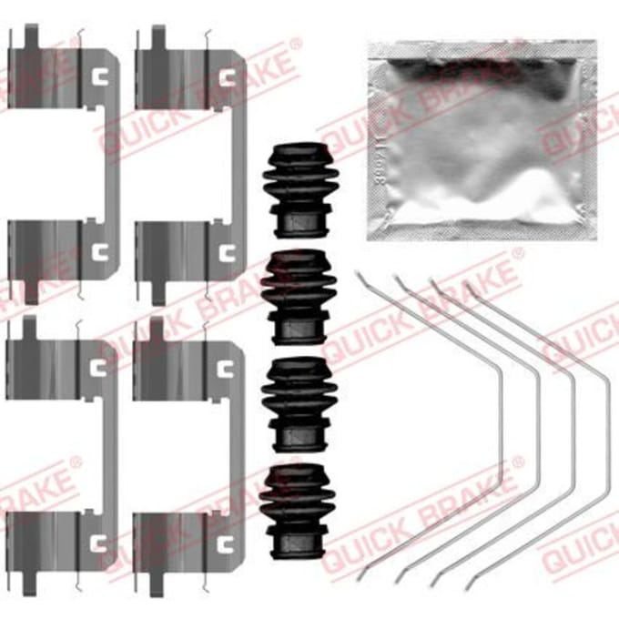 Toebehorenset, schijfremblok QUICK BRAKE 109-0141