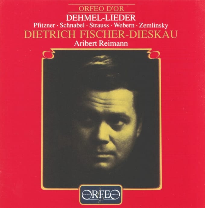 Dietrich Fischer-Dieskau & Aribert Reimann - Dehmel-Lieder (CD)