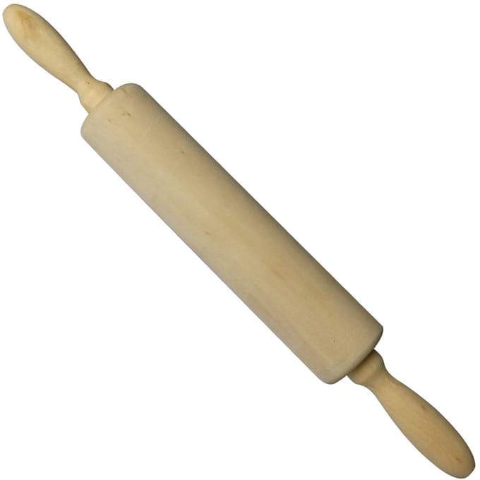Deegroller Fondant Taartdecoratie Deegroller Bakken Kookgerei Keukenaccessoires beige