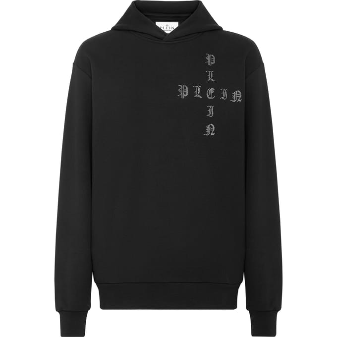 Sweatshirt Met Capuchon Gothic Plein