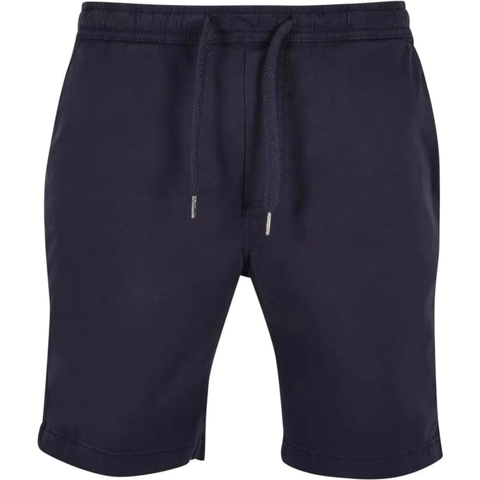 Urban Classics - Stretch Twill Joggshorts Shorts - M - Blauw