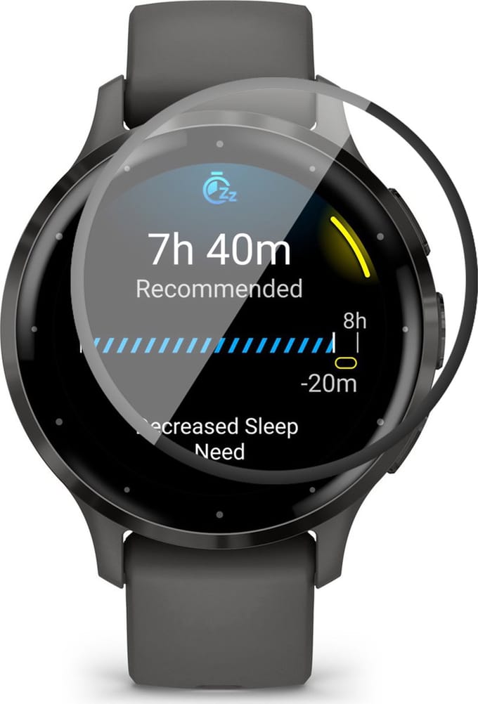 Screenprotector geschikt voor Garmin Venu 3s - FlexGuard Screen Protector
