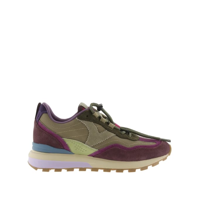 Nylon en suède sneakers Victoria Luna