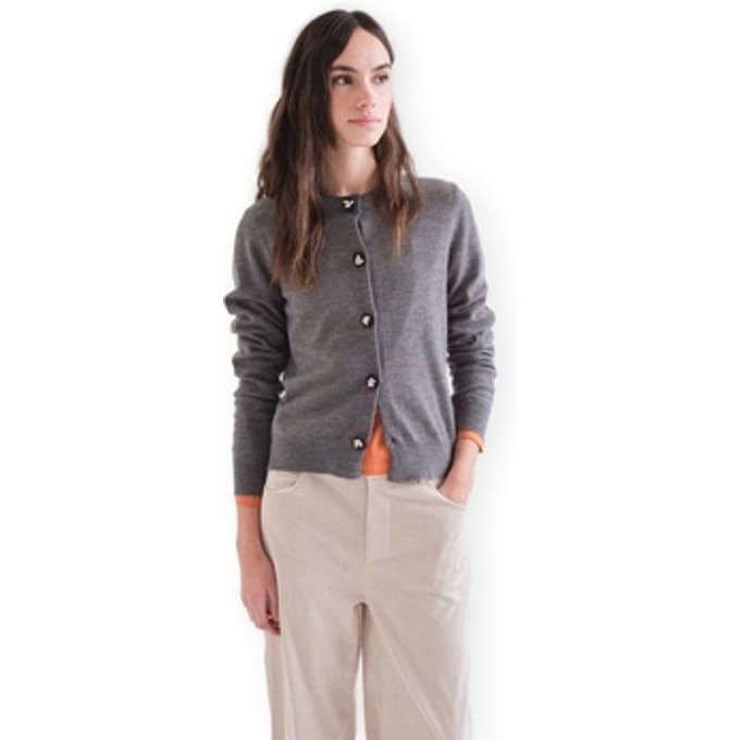 Trui Compania Fantastica COMPAÑIA FANTÁSTICA Cardigan 10318 - Grey