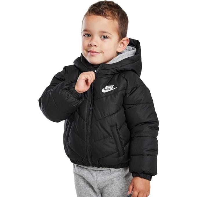 NIKE Core gewatteerd jack voor kinderen in zwart