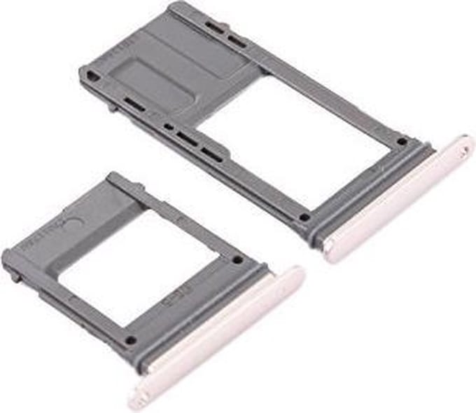 Simkaart houder geschikt voor Samsung Galaxy A5 2017 A520 / A7 2017 A720 - Simcard Holder - Goud