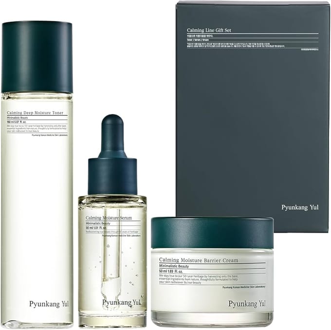 Pyunkang Yul - Calming Line Gift Set - Korean Skincare - 3 Delig