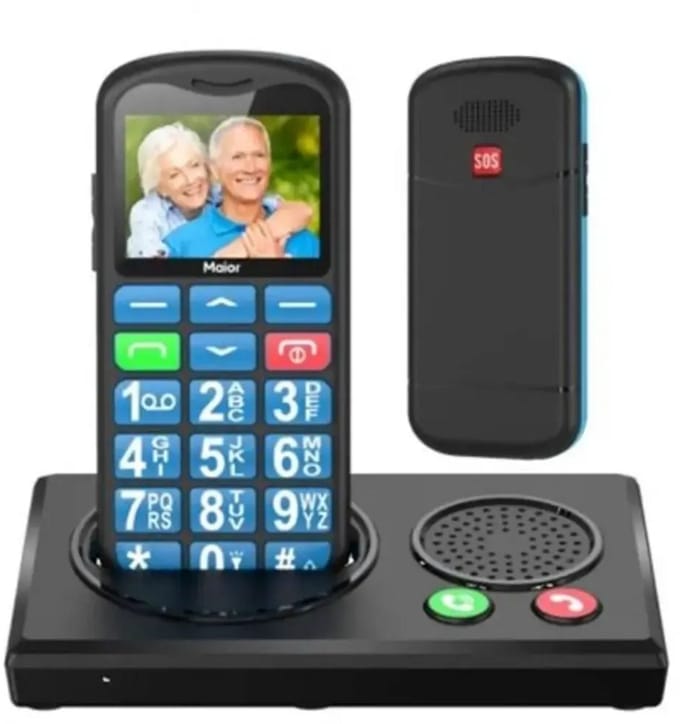 Maior Seniorentelefoon 4G Plus Docking Station