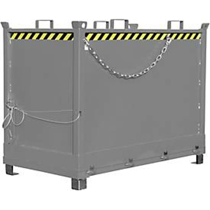 Bodemklepcontainer FB 2000, grijs