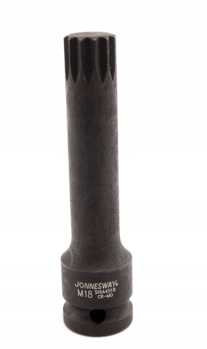 Jonnesway Spline Impact Dopsleutel M18x100mm 1/2"