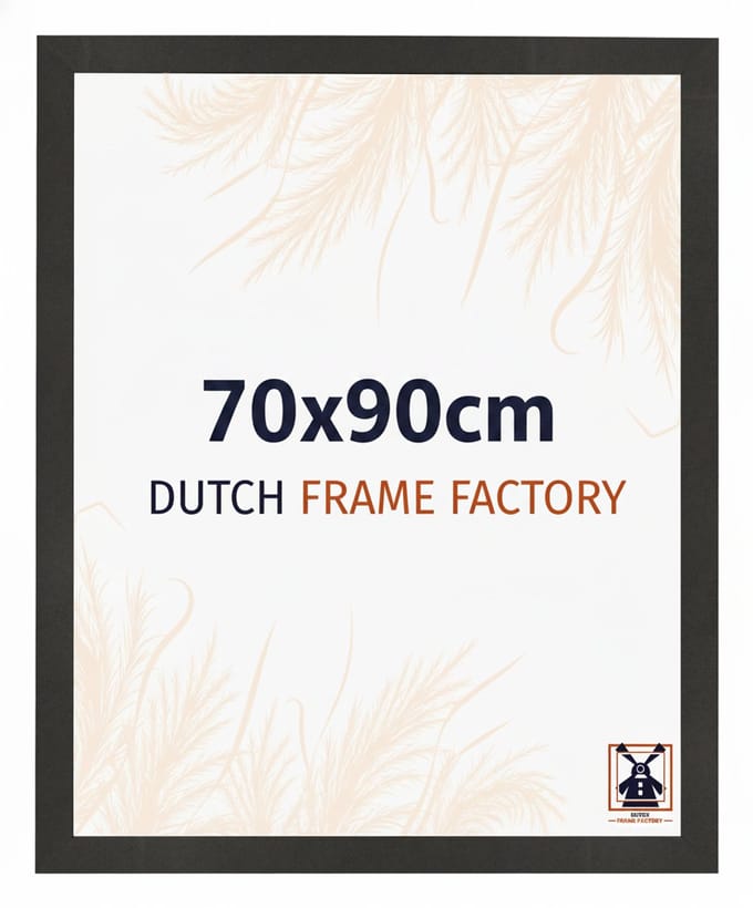 Fotolijst 50x75 cm - MDF - Zwart Mat - Benno