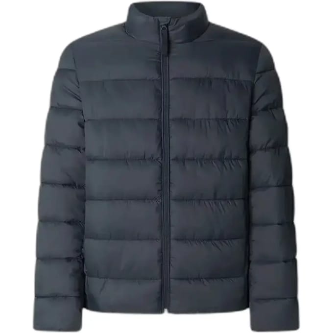 Regular fit gewatteerd jack met opstaande kraag