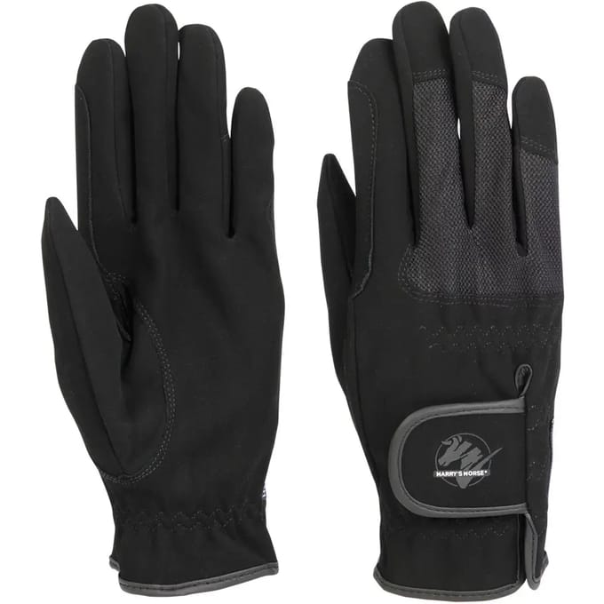 Harry's Horse Handschoenen  Domysuede - Black - m