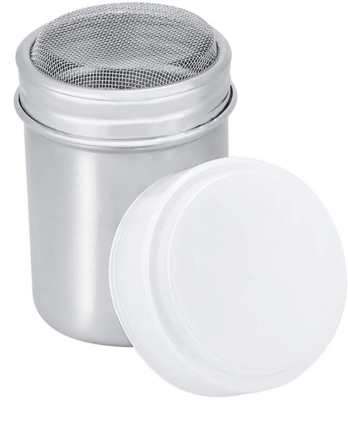 Dailygoody - Poeder Shaker - Multifunctionele kruidenpot - Zilver